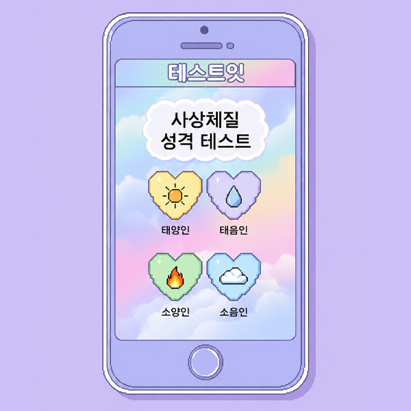사상체질 성격 테스트 메인